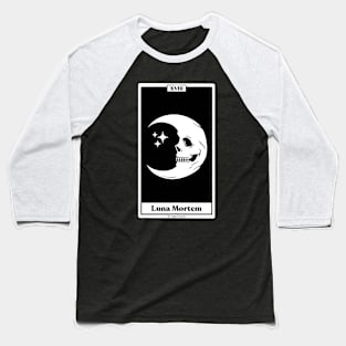 Luna Mortem Tarot Baseball T-Shirt